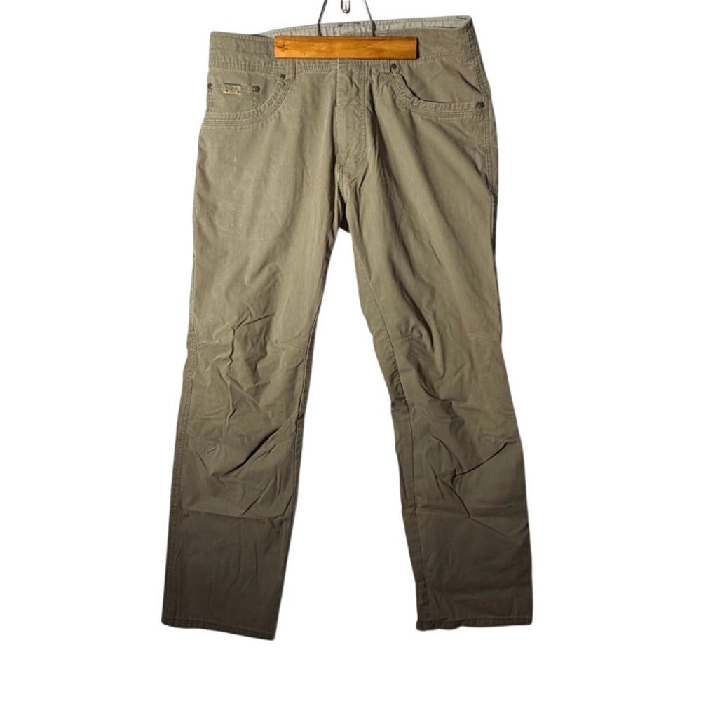 Carhartt Revolvr Relaxed Fit Canvas Utility Work Pants Khaki Size 34 x 32